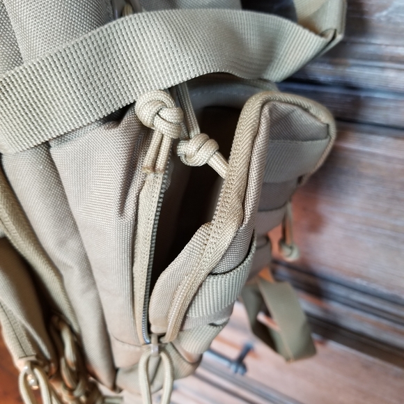 Rugged Tan Backpack for Men - Picture 12 of 16